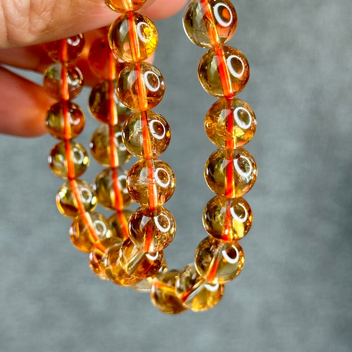 Natural Citrine VIP Bracelet Size 9 mm