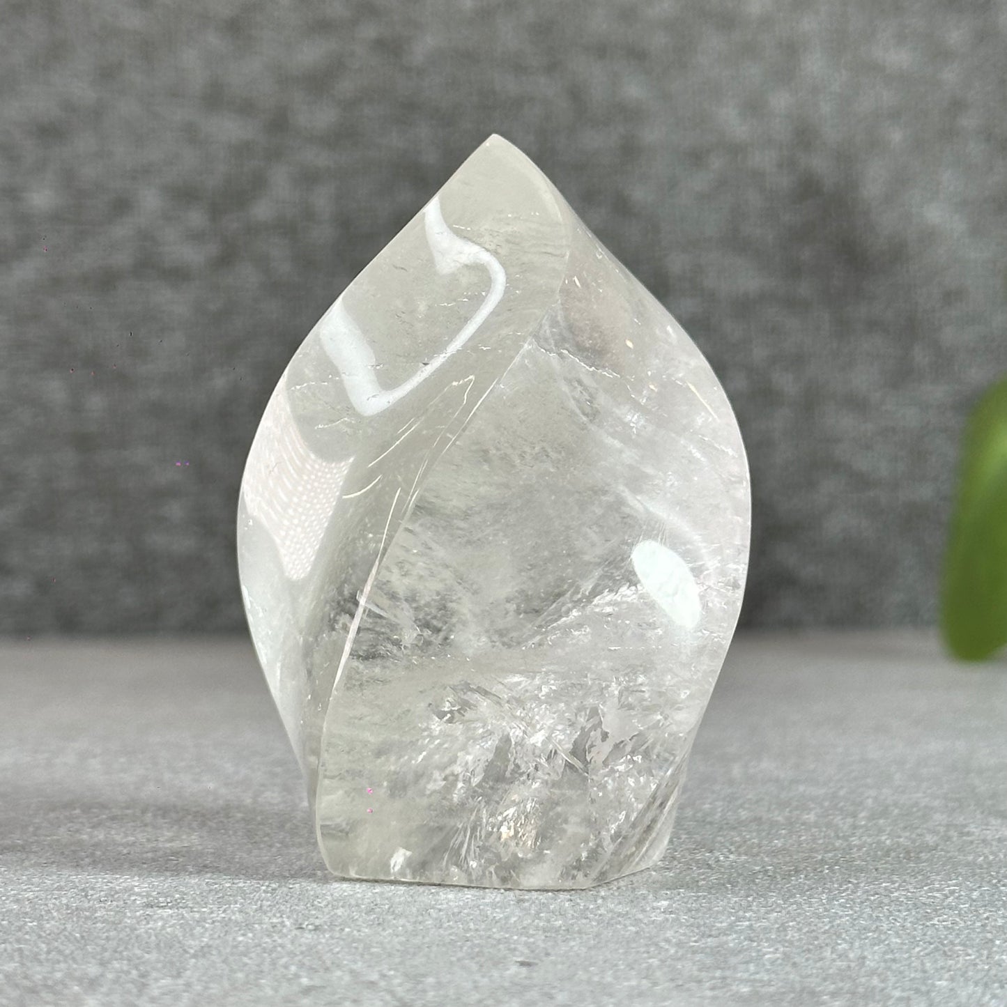 Clear Quartz Flame