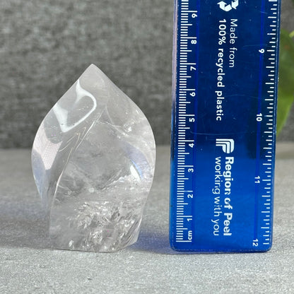 Clear Quartz Flame