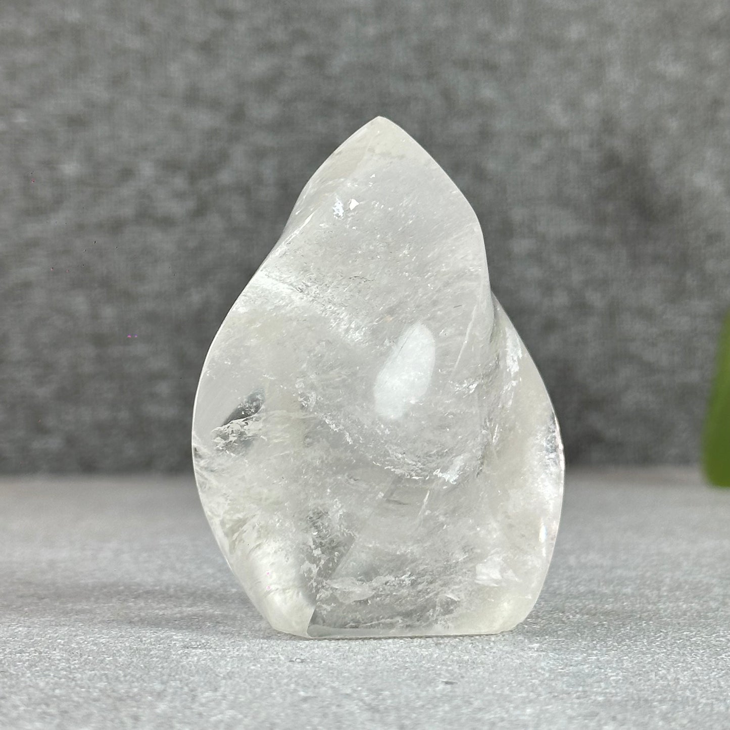 Clear Quartz Flame