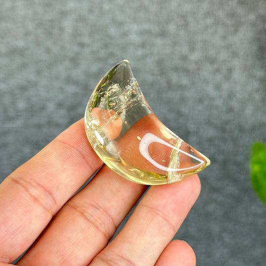 Natural Citrine Moon
