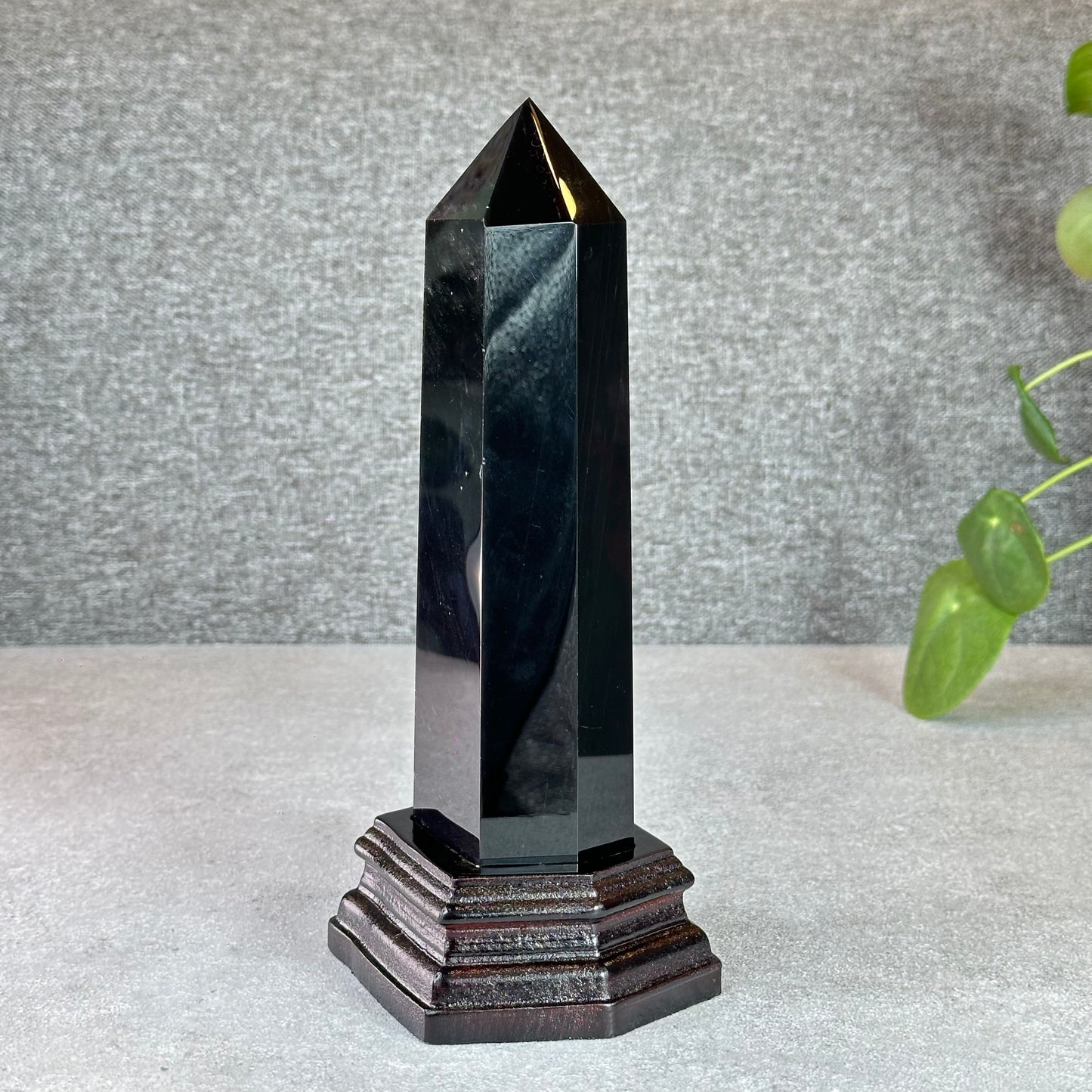 Obsidian Tower with Base