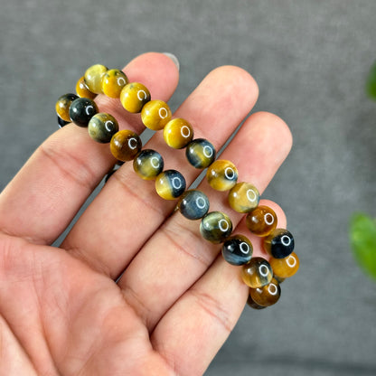 Natural Eagle Eye Bracelet Size 8 mm