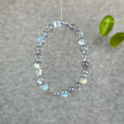 Natural Translucent Labradorite Bracelet Size 7.5