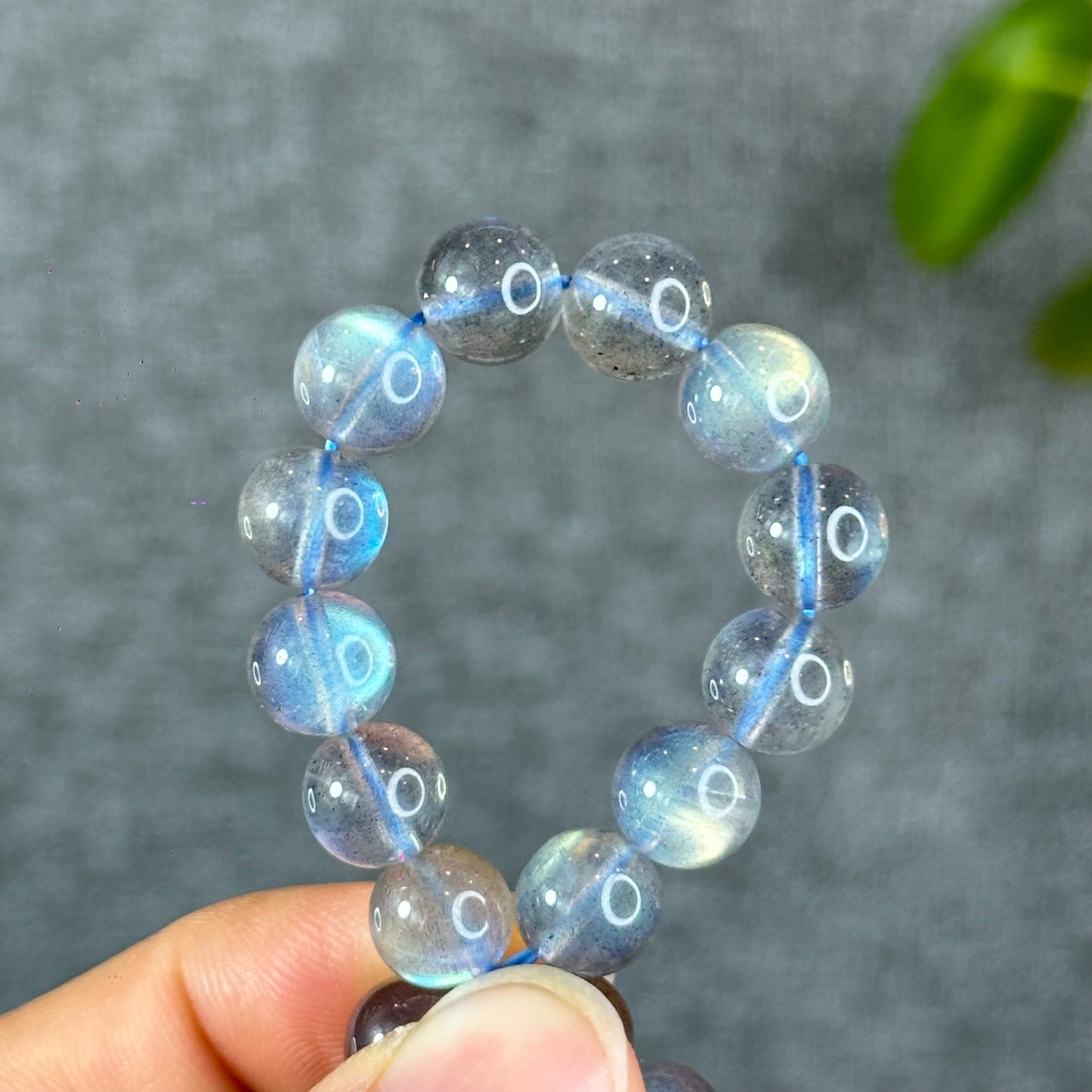 Natural Translucent Labradorite Bracelet Size 9