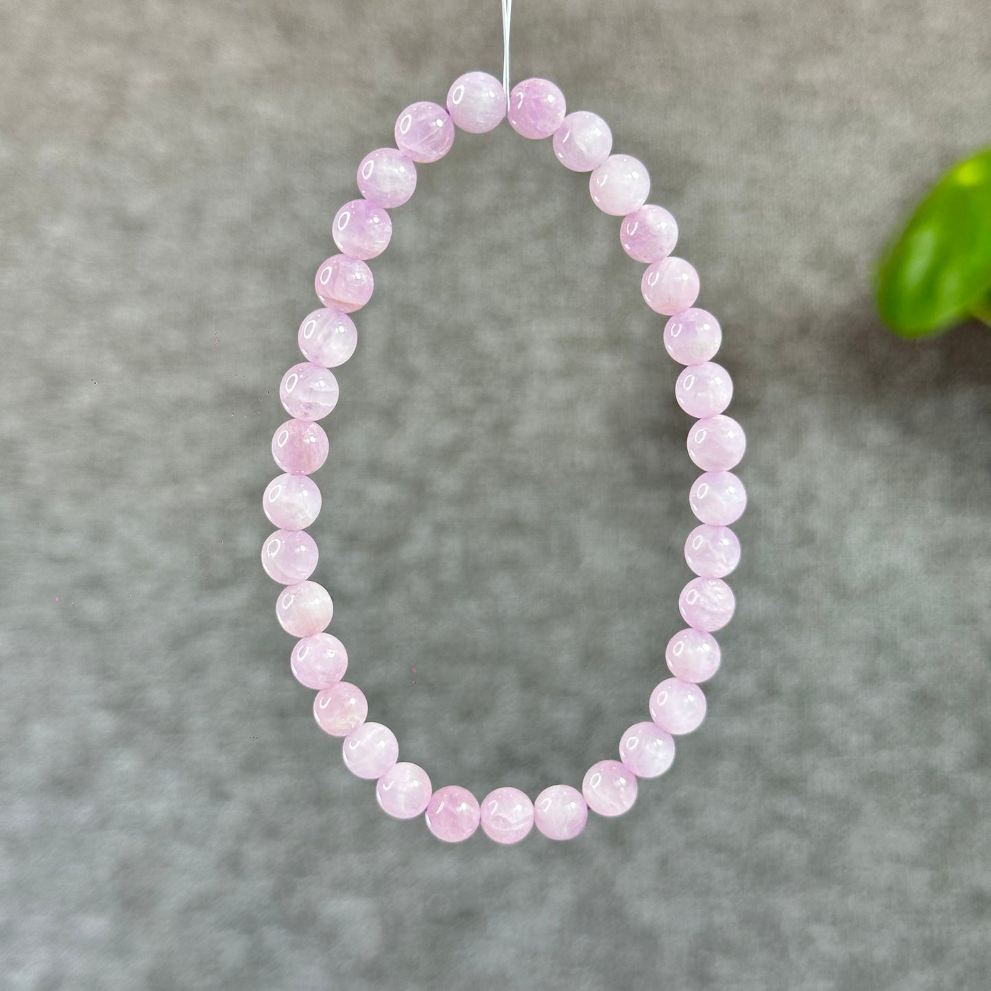 Natural Kunzite Bracelete Size 6 mm