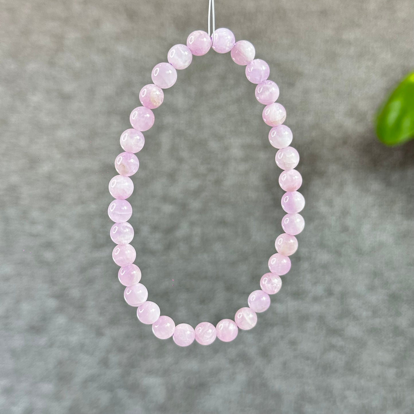 Natural Kunzite Bracelete Size 6 mm