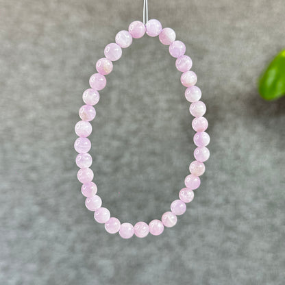 Natural Kunzite Bracelete Size 6 mm