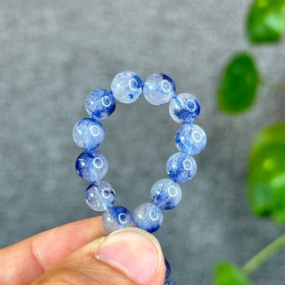 Natural Dumortierite  Bracelet Size 7.4 mm