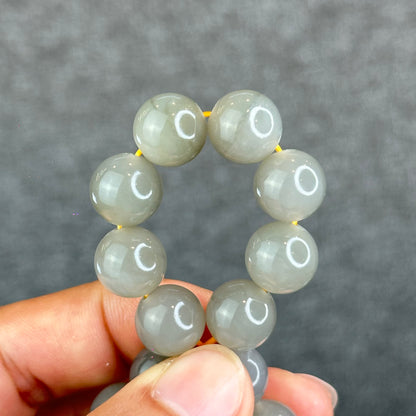 Natural Hetian Nephrite Jade Bracelet size 11.8 mm