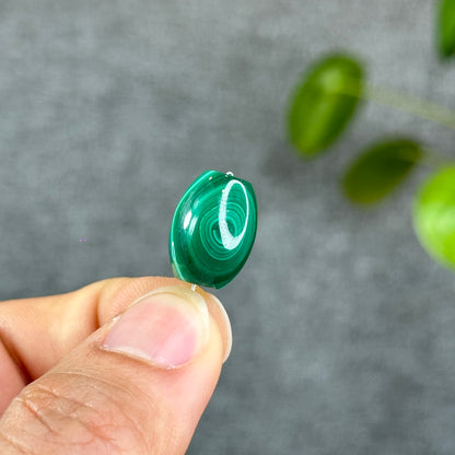 Natural Malachite Lu Thong Charm