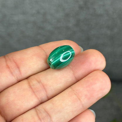 Natural Malachite Lu Thong Charm