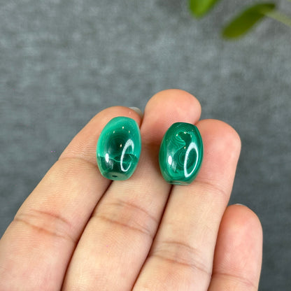 Natural Malachite Lu Thong Charm