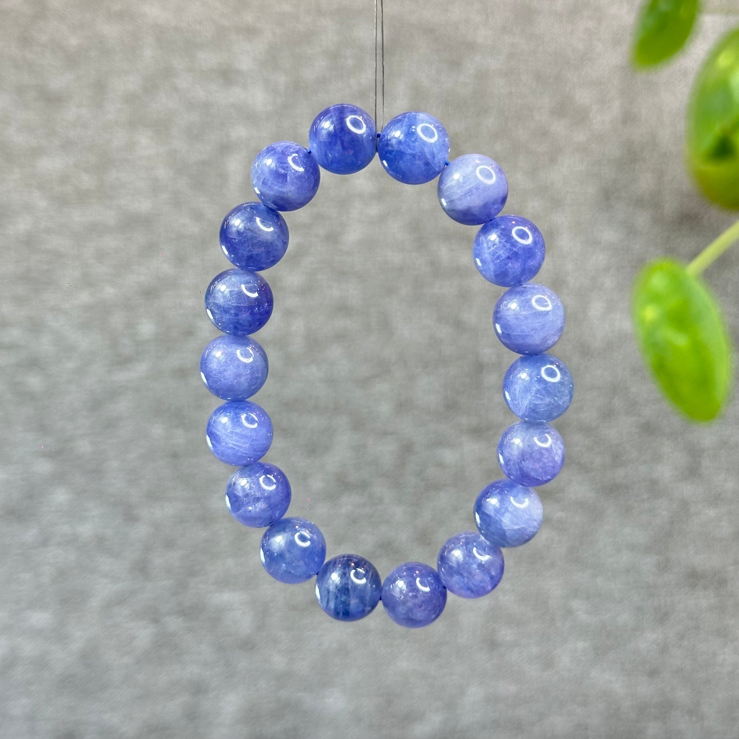 Natural Tanzanite Bracelet Size 10.6 mm