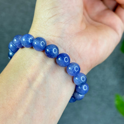 Natural Tanzanite Bracelet Size 10.6 mm