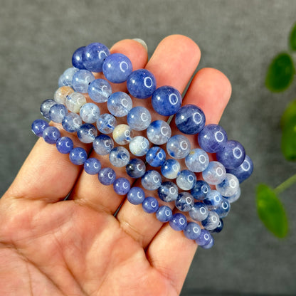 Natural Tanzanite Bracelet Size 10.6 mm