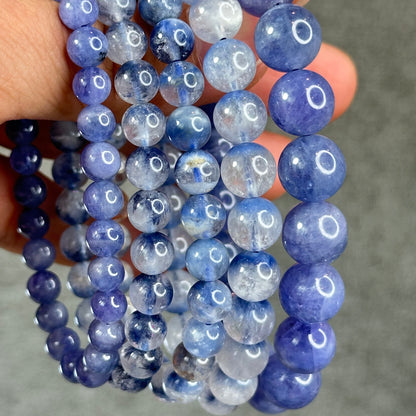 Natural Tanzanite Bracelet Size 10.6 mm