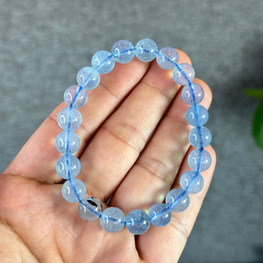 Aquamarine Bracelet Size 8.5 mm