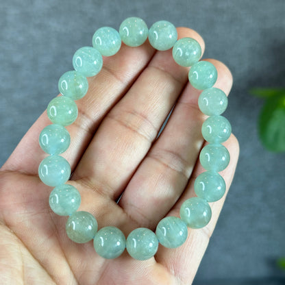 Seafoam Aquamarine Strand Size 10 mm From Brazil