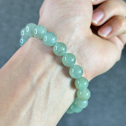 Seafoam Aquamarine Strand Size 10 mm From Brazil