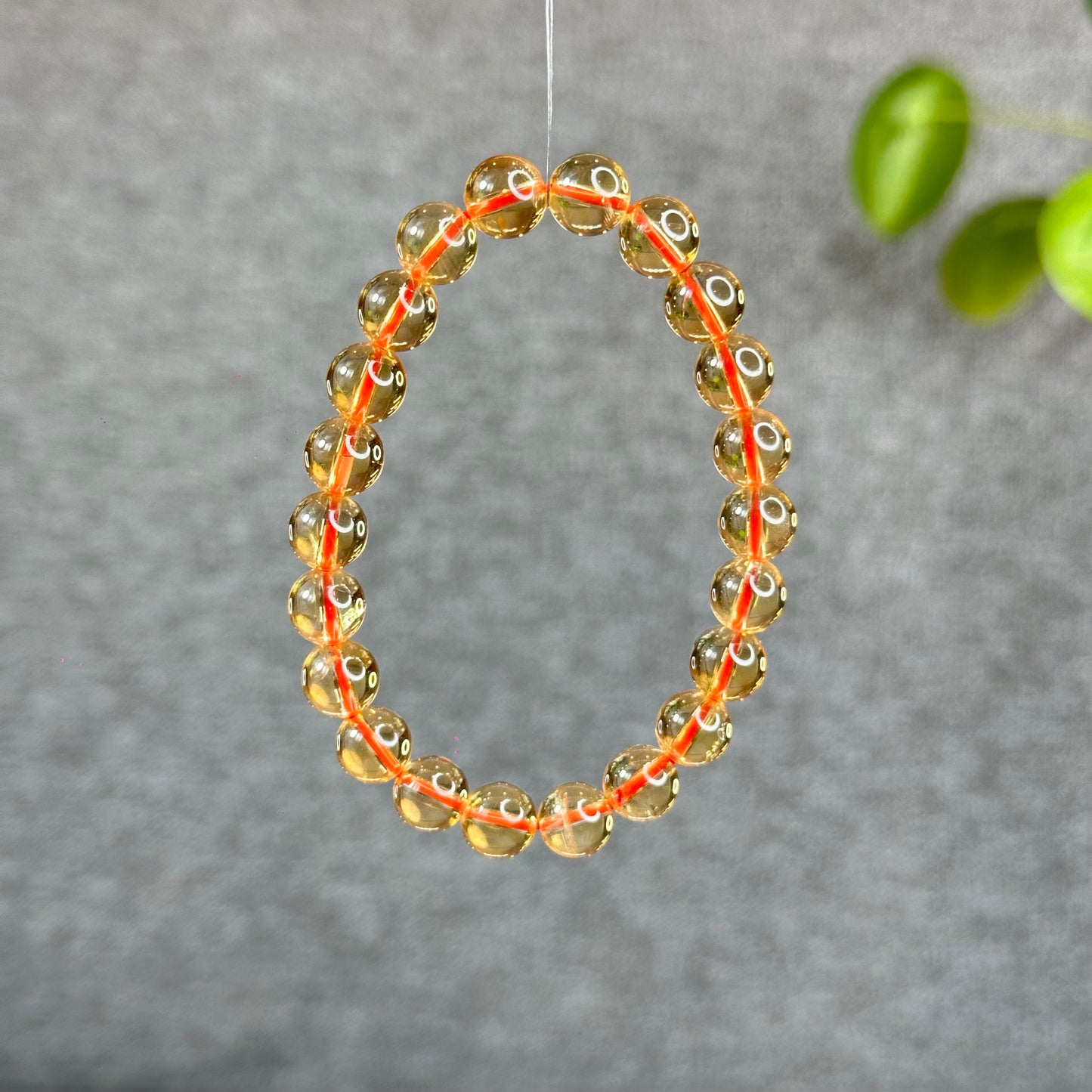 Natural Citrine VIP Bracelet Size 8.8 mm