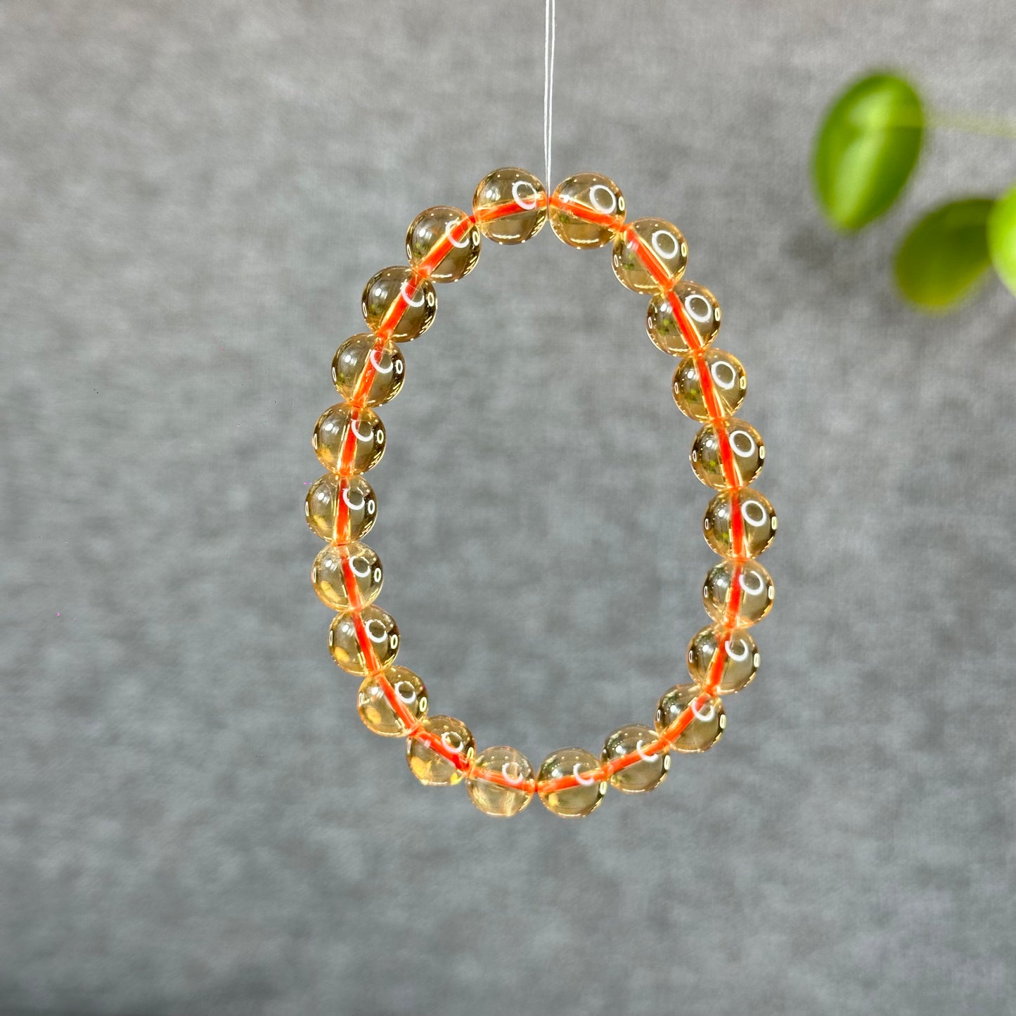 Natural Citrine VIP Bracelet Size 8.8 mm