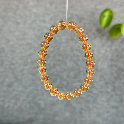 Natural Citrine VIP Bracelet Size 8.8 mm