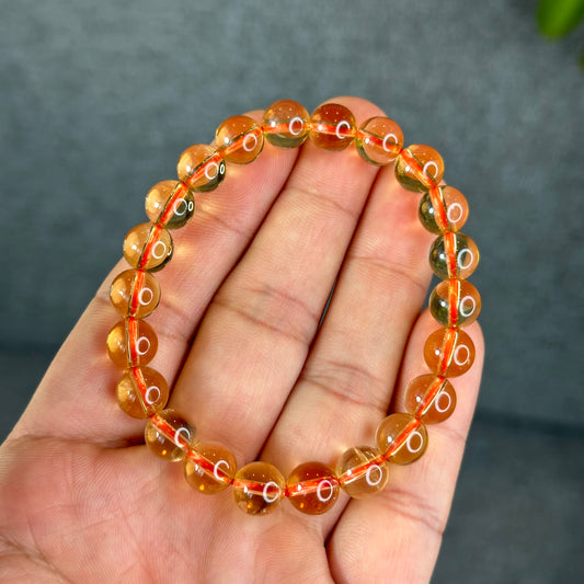 Natural Citrine VIP Bracelet Size 8.8 mm