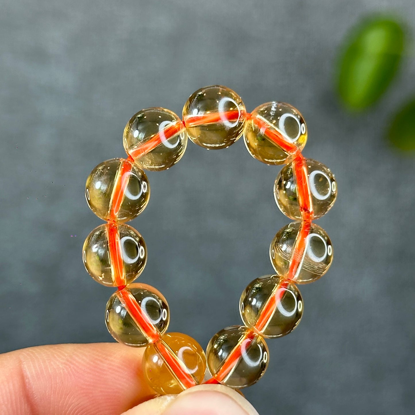 Natural Citrine VIP Bracelet Size 8.8 mm