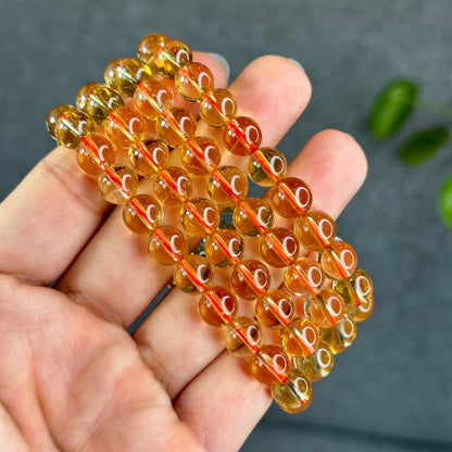 Natural Citrine VIP Bracelet Size 8.8 mm