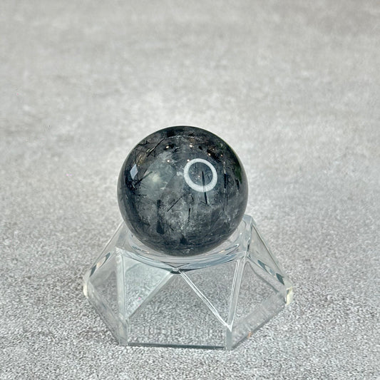 Natural Black Tourmaline Sphere