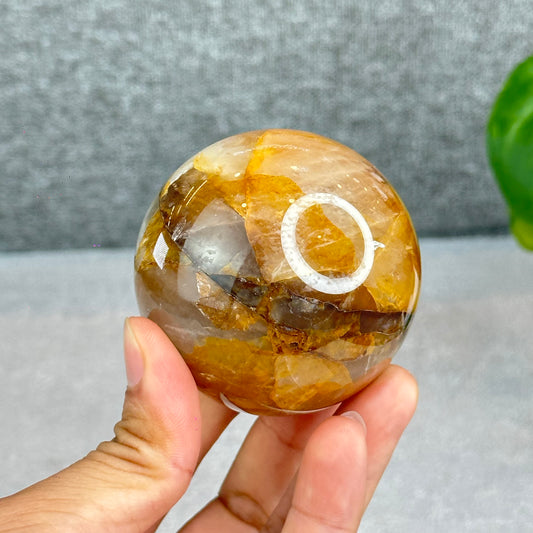 Natural Golden Healer Sphere