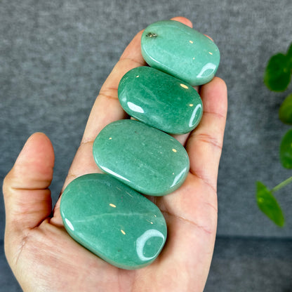 Natural Aventurine Palm Stone