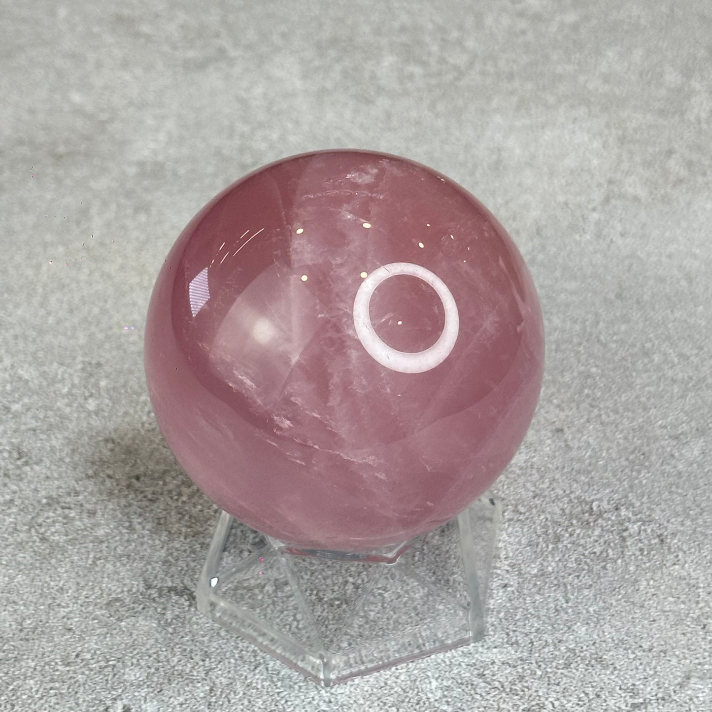 Natural Rose Quartz Sphere