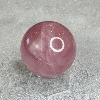 Natural Rose Quartz Sphere