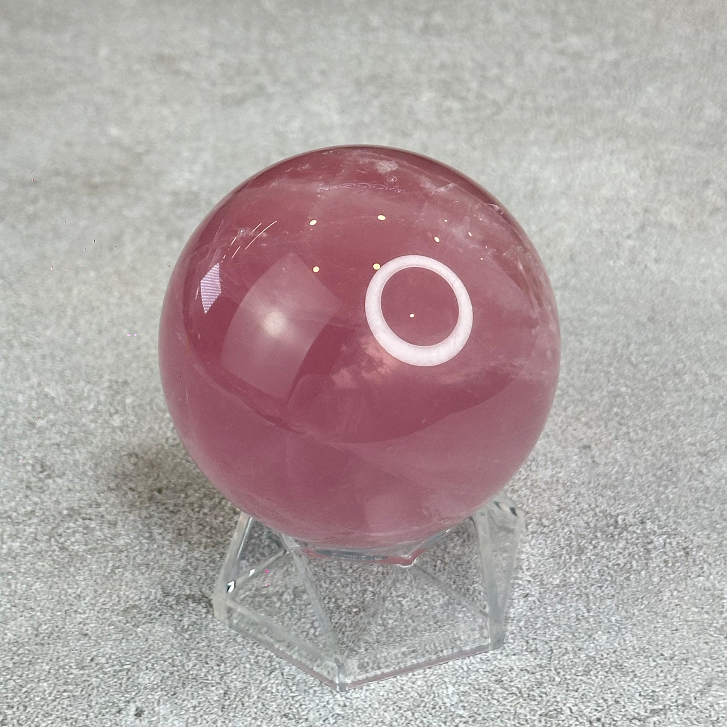 Natural Rose Quartz Sphere
