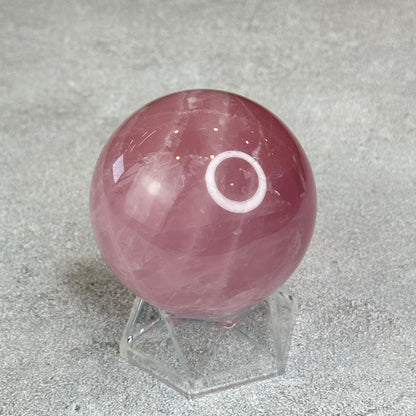 Natural Rose Quartz Sphere