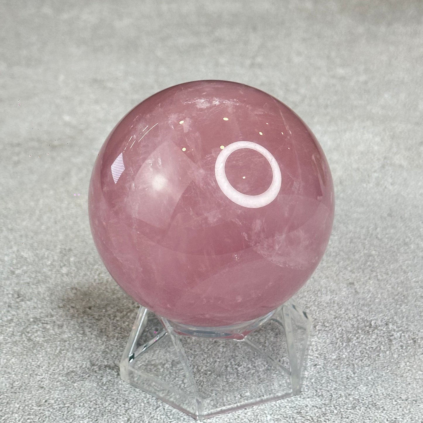 Natural Rose Quartz Sphere