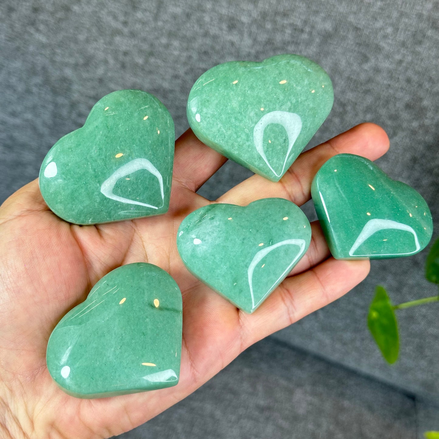 Natural Aventurine Heart