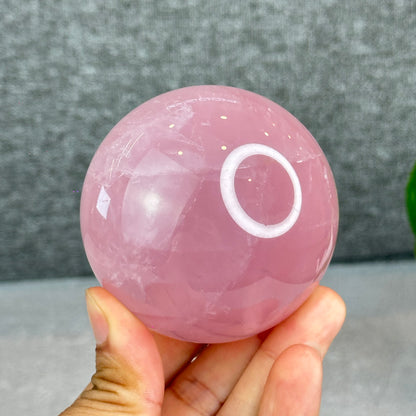 Natural Rose Quartz Sphere