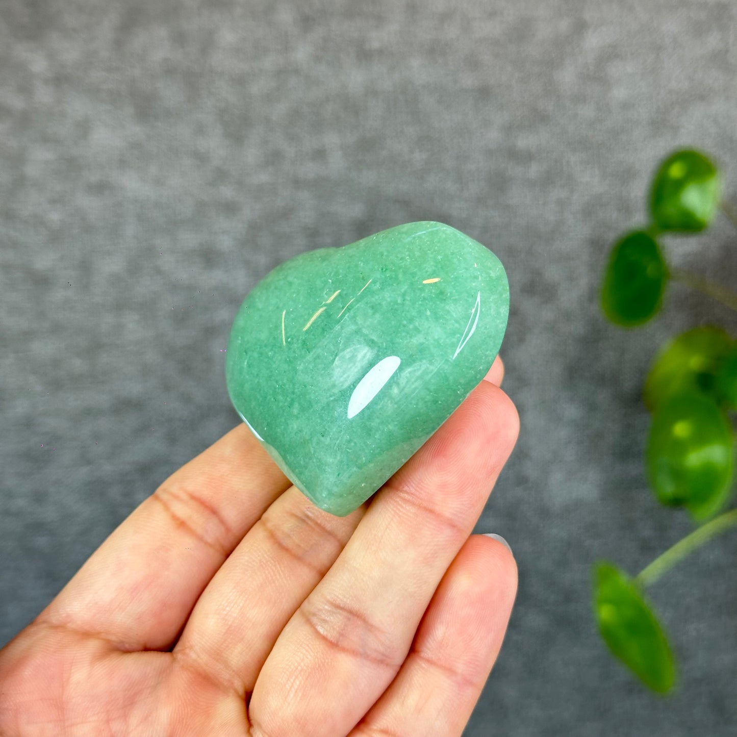 Natural Aventurine Heart