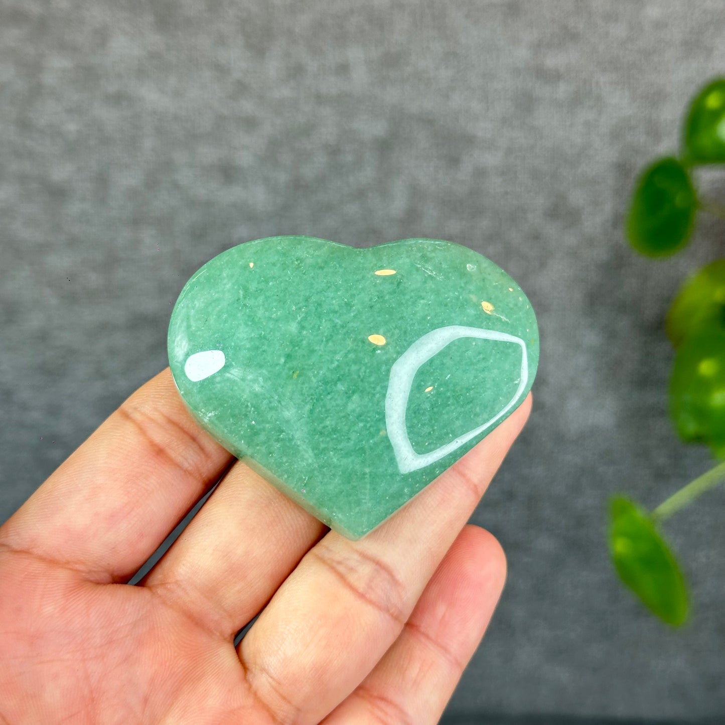 Natural Aventurine Heart