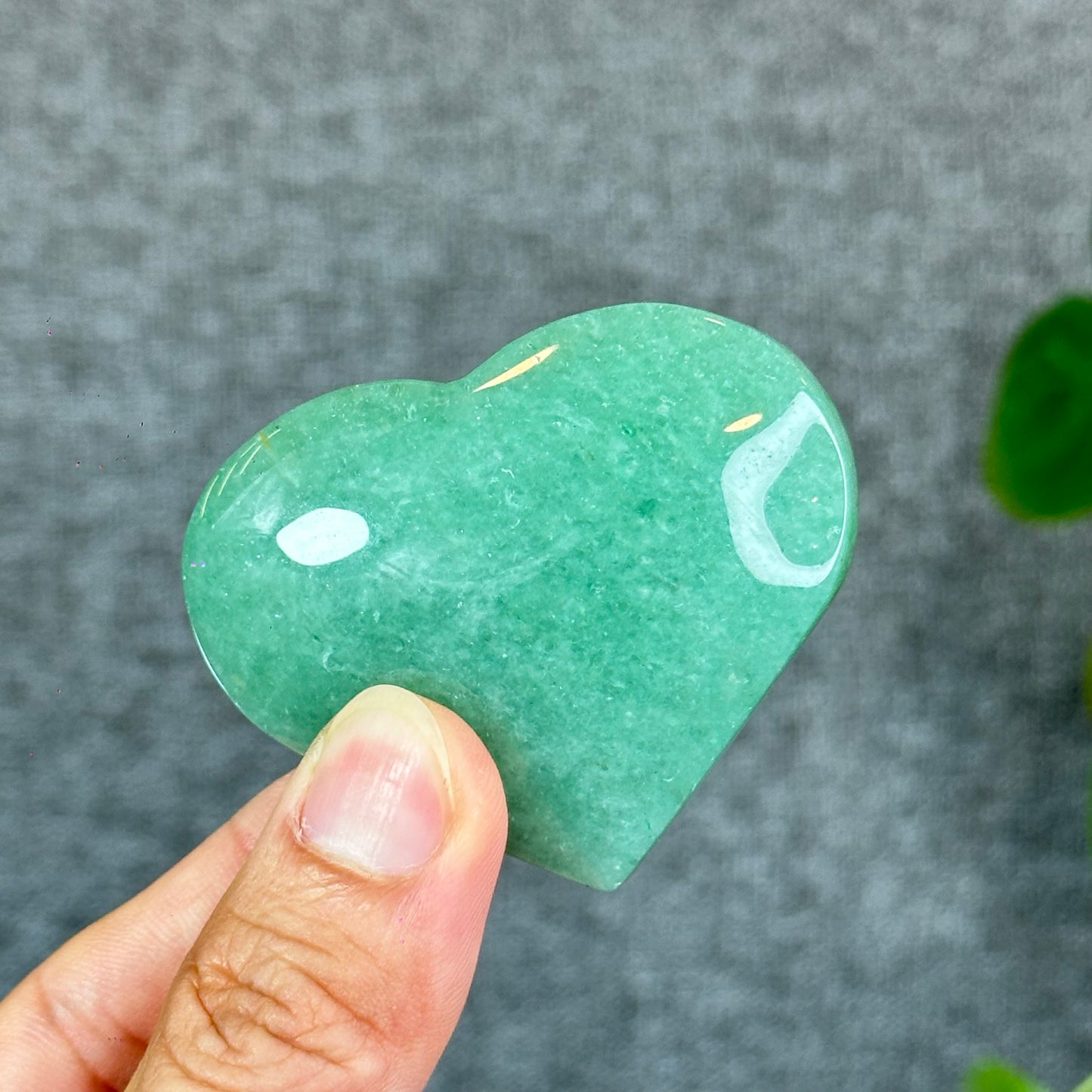 Natural Aventurine Heart