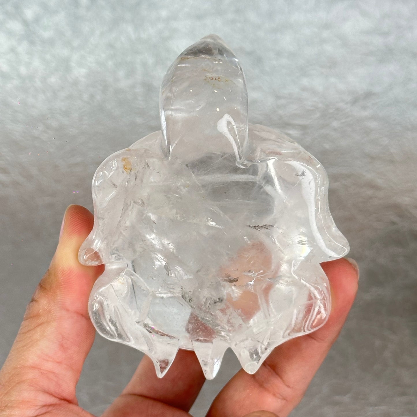 Natural Clear Quartz Turtle