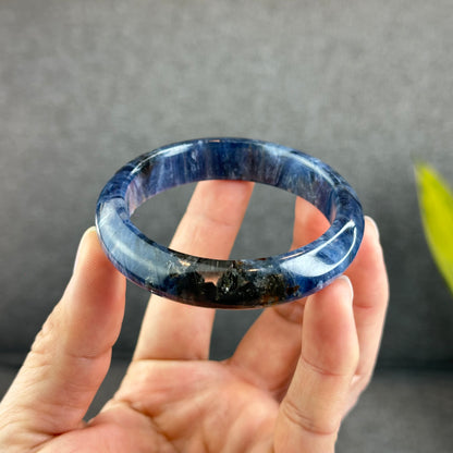 Natural Blue Kyanite VIP Banlge size 55 mm