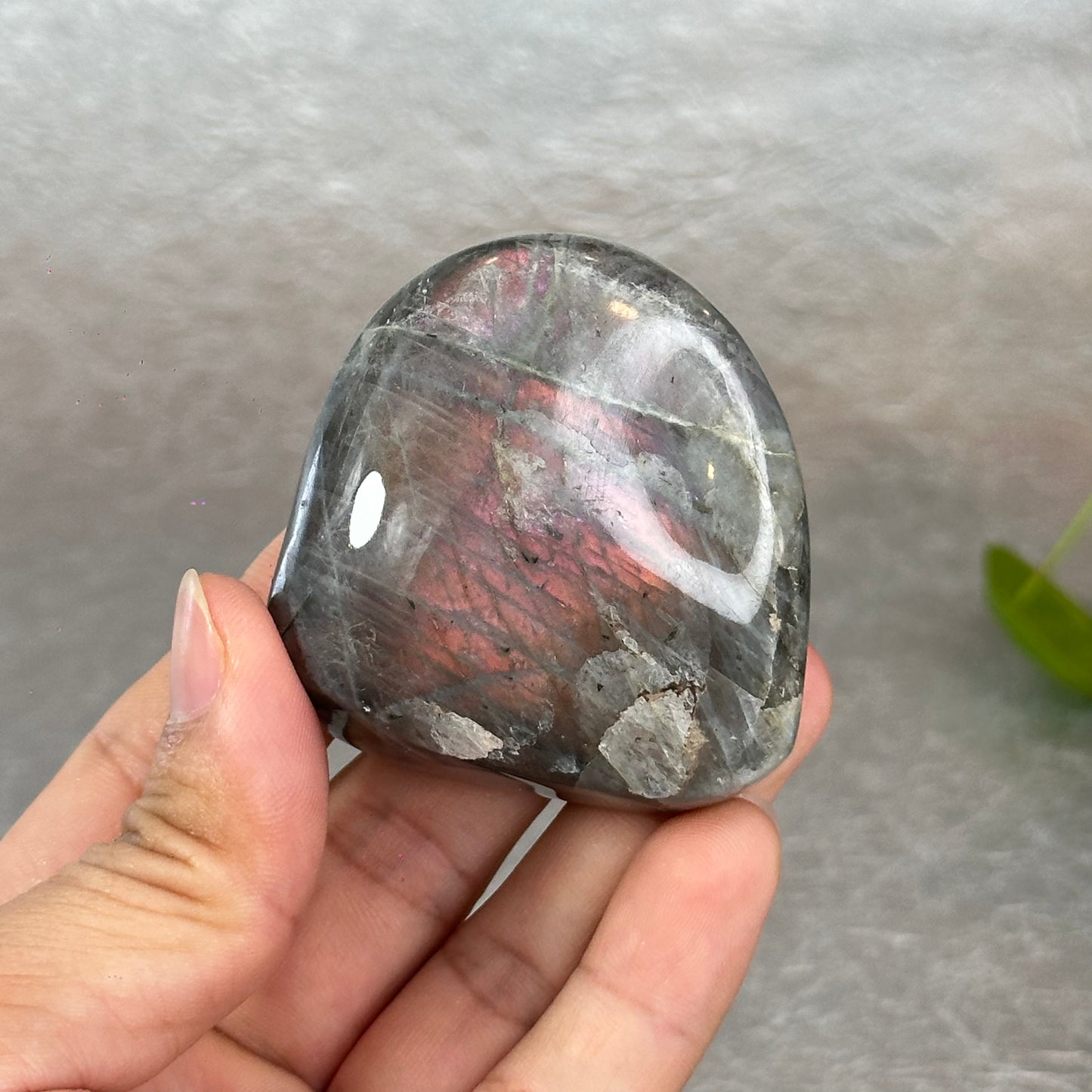 Natural Labradorite Free Form Figure