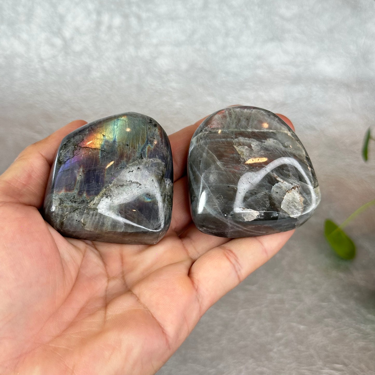 Natural Labradorite Free Form Figure