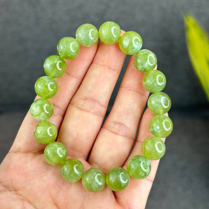 Natural Serpentine Bracelet Size 12 mm