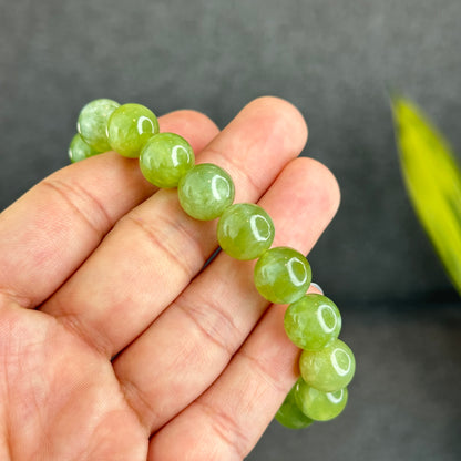 Natural Serpentine Bracelet Size 12 mm