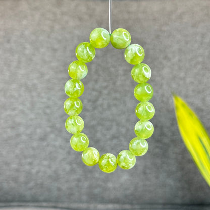 Natural Serpentine Bracelet Size 12.8 mm